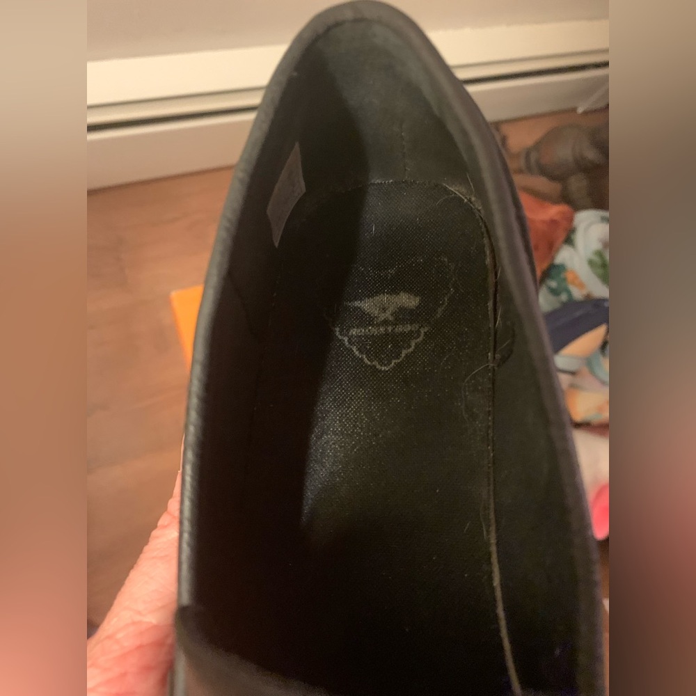 🚀 🐕 ROCKET DOG Classic matte Black Loafers sz 7.5 - Picture 8 of 8